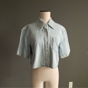 COS Light Blue Denim Shirt